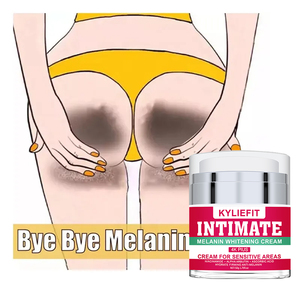 Crema Blanqueadora con Niacinamida para Áreas Sensibles, Aclara la Piel del Rostro, Cuerpo, Axilas y Entrepierna en 7 Días - Product Image 1