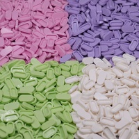 1000g de Bloques de Construcción Redondos Hechos a Mano, Accesorios de Flores de Sakura de Seis Pétalos, Ladrillos de Construcción Redondos, Bolas Crujientes