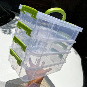 GREENSIDE Boîte de rangement moderne pour articles divers Classification des outils PP <span class=keywords><strong>Blocs</strong></span> de construction Tiroir fendu pour le stockage de petites pièces de particules - Product Image 1