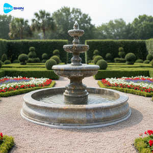 Fontaine <span class=keywords><strong>en</strong></span> granit personnalisée, pierre naturelle, solide, sculptée à la main, luxueuse, classique, <span class=keywords><strong>jardin</strong></span> extérieur, haute qualité - Product Image 4