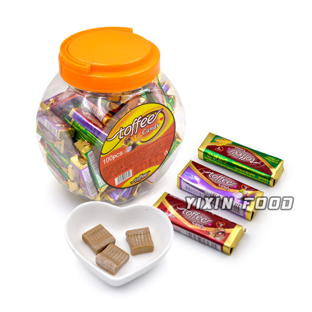 Wholesale Halal Sweets Chocolate Toffee Soft Candy From China
