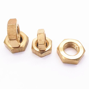 1 dado in ottone a dado sottile esagonale "1/<span class=keywords><strong>2</strong></span>" - Product Image 4