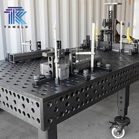 TKweld 1000*1000*200mm 3D/2D plate-forme de soudage Robot avec nitruration Plasma 16mm 28mm nouvel état