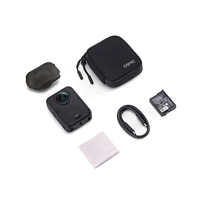 Caméra DGI Osmo 360°, mode SuperNight, ouverture F/1.9, vidéo panoramique native 8K, D-Log M 10 bits pour les scènes nocturnes et le vlogging de voyage