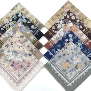 Venta caliente romántico Floral impreso Jersey poliéster Hijab chales moda de lujo Ramadán islámico cuadrado pañuelo - Product Image 4