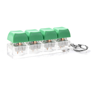 Mechanical Keyboard Switch Keychain Fidget <b>Toy</b> Stress Relief Sensory <b>Desk</b> Accessory Feel Portable Clicker for Office - Product Image 2