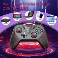 El más nuevo controlador de juego de Joystick inalámbrico de doble choque para Nintendo Switch P4 P3 Android IOS PC todo en uno