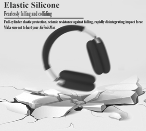Étui pour écouteurs Design imprimé <span class=keywords><strong>Casque</strong></span> en silicone anti-rayures Coque de protection Antichoc Monté sur la tête pour <span class=keywords><strong>Apple</strong></span> <span class=keywords><strong>Airpods</strong></span> <span class=keywords><strong>Max</strong></span> - Product Image 4
