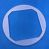 L'usine physique est spécialisée dans le modèle de verre de quartz fendu en verre de quartz personnalisé
