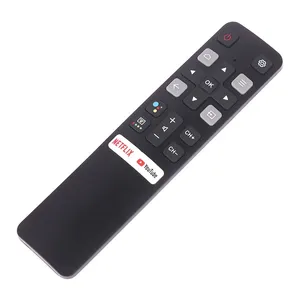 สมาร์ทโฮมสำหรับ <span class=keywords><strong>TCL</strong></span> รีโมทคอนโทรลอินฟราเรดเหมาะสำหรับทีวีรีโมทคอนโทรล RC802V FMR1 FMR2 FLR1 FUR5 FUR7 FUR6ไม่มีเสียง <span class=keywords><strong>COM</strong></span> - Product Image 1