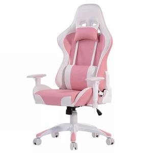 Silla de mesa de juego Rosa personalizada, luces Led RGB, silla de ordenador portátil, <span class=keywords><strong>escritorio</strong></span> con portavasos <span class=keywords><strong>para</strong></span> niña y niño - Product Image 4