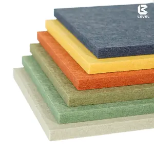 Good Quality Material 100% Polyester Acoustic Panel Soundproofing Dust-proof Acoustic Board