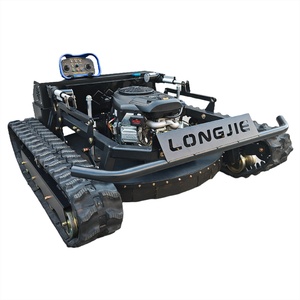 bibo Strong Power All Terrain Grass Cutting Machine Agriculture Upgraded Rubber <b>Tracks</b> <b>Remote</b> Lawn <b>Mower</b> 810-90A - Product Image 1