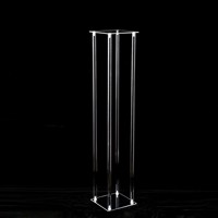 KE-FS01 en gros acrylique fleur de mariage stand clair présentoir Table pièce maîtresse acrylique fleur stands pour événement fête décor