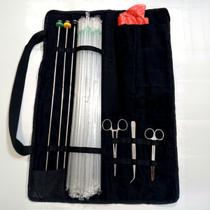 Kit d'insémination artificielle vétérinaire complet de 82 pièces, réutilisable, en acier inoxydable allemand, réglable, durable, de haute qualité, pistolets d'insémination artificielle - Product Image 1
