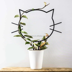 Soporte Metálico <span class=keywords><strong>para</strong></span> Plantas <span class=keywords><strong>Trepadoras</strong></span>, Soporte de Jardín con Forma de Animal de Hierro, Enrejado <span class=keywords><strong>para</strong></span> Plantas, Herramienta de Soporte <span class=keywords><strong>para</strong></span> Macetas - Product Image 5