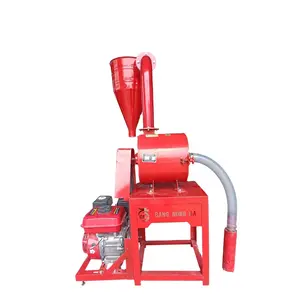 TX Multifunction small coffee peanut rice commercial corn grinder Grain wheat Flour making corn milling machine diesel engine