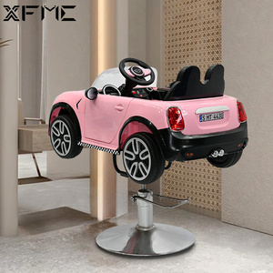 <span class=keywords><strong>Fauteuil</strong></span> de Barbier pour Enfants Rose Hydraulique, Siège Auto de Course Jouet, Rehausseur, Chaise Électrique de Salon de Beauté pour Filles en Gros - Product Image 4