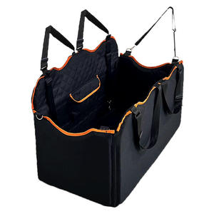 Asiento para Mascotas Plegable y Resistente a Arañazos, Diseño 2025, Material de Algodón Oxford con Estampado de Animales, Cesta para Perros para el Asiento Trasero del Coche - Product Image 1