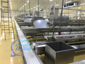 Cinta transportadora de procesamiento de peces, línea de producción de pescado, descalado de peces, skulne - Product Image 4