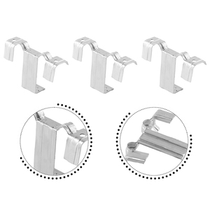 Uisolar 30mm 35mm SUS304 PV mô-đun nước hướng dẫn kẹp nhựa panel năng lượng mặt trời nước cống Clip panel năng lượng mặt trời làm sạch thoát nước Clip - Product Image 3