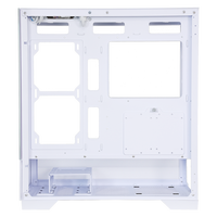 SAMA dernier boîtier PC officiel filtre à poussière magnétique ATX boîtier de jeu effet ARGB boîtier d'ordinateur verre blanc