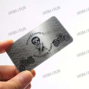 Fábrica que Suministra Tarjetas de Visita Personalizadas de Acero Inoxidable para Automóviles con Orificio para Chip - Product Image 4