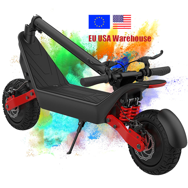 Newest X10 Model Europe Warehouse Powerful Off Road 48V 18.2Ah Adult Dual Motor Foldable Waterproof Dualtron Electric Scooter