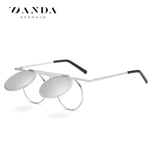 DANDA <b>Round</b> <b>Sunglasses</b> 0931 Polarized UV400 Full Rim Unisex Eyewear - Product Image 3
