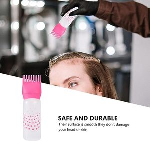 Outils de coiffure peigne à cheveux et brosse applicateur de teinture pour cheveux applicateur de peigne à huile bouteille en plastique - Product Image 3
