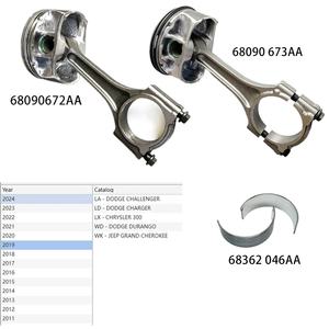 Bielle de piston droite 68090672AA pour Jeep Grand Cherokee pour 2011-2204 <span class=keywords><strong>Chrysler</strong></span> <span class=keywords><strong>300</strong></span> Accessoires pour Dodge Durango 6.4L - Product Image 1