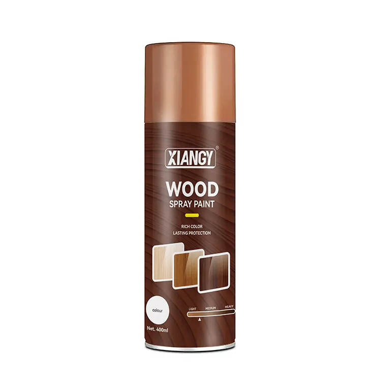 Spray paint for wood finishing