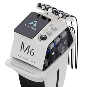 Kit de machine à oxygène facial écologique pour salon, traitement de beauté par oxygénation Hydra, 2 en 1, multifonction, plastique, acier inoxydable - Product Image 1