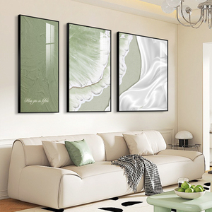 Pinturas al óleo pintadas a mano para sala de estar decorativas ondas tridimensionales porche pasillo Mural textura gruesa pintura abstracta - Product Image 2