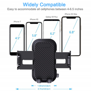 Supporto per Telefono da Auto, Supporto GPS, Supporto <span class=keywords><strong>Cellulare</strong></span> per Auto a Mani Libere per Cruscotto, Parabrezza e Bocchette dell'Aria - Product Image 3