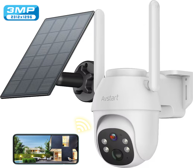 SG335 2K FHD 4G LTE Solar Powered Cellular Security Camera PTZ 360 CCTV 3MP Secured 4g Camera