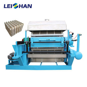 Trứng carton di động máy khay trứng máy làm giấy thải bột giấy khay trứng máy ép - Product Image 3