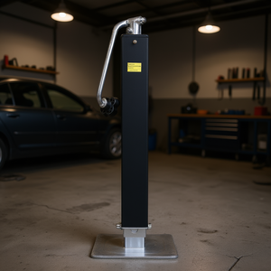 Cric mécanique pour voiture 8000 Lbs, en acier, avec poignée manuelle et conception à tube carré à jambe rabattable, pour levage de véhicules - Product Image 2