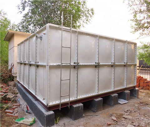 Bolted GRP FRP SMC Assembled Sectional Water Storage Tank