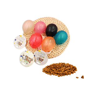 מכירה ישירה מהמפעל, כדור לניקוי שיניים ומזון בצורת ביצה, צעצוע לעיסה לכלבים גדולים - Product Image 5
