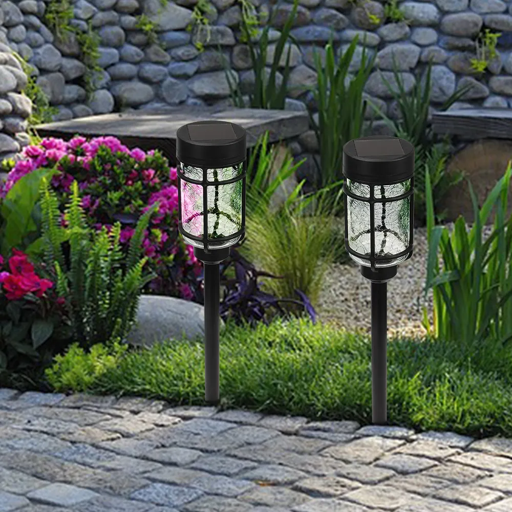 Populärer moderner Stil plug-in outdoor wasserdichte LED-Solar-Garden Rasen-Landschaftsfühl-Dekorationslicht