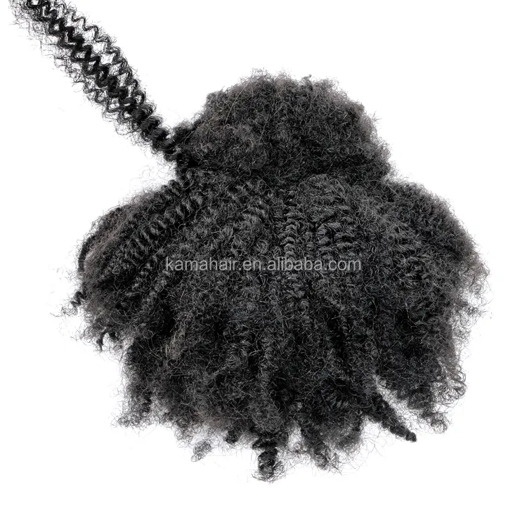 KAMA Hot Selling Afro Kinky Curly Human for dreadlocs extensions 4A 4B 4C Hair Extensions cheap wholesales bulk human hair
