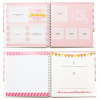 Benutzer definierte erste Jahr Baby Memory Book Kind Andenken Foto Journal Geschenk Notizbuch für Jungen