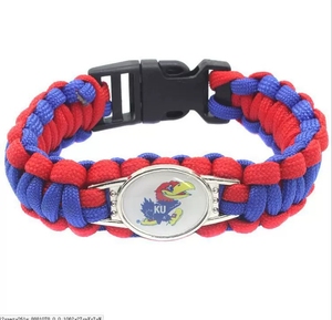 Bracelet en paracorde <span class=keywords><strong>NCAA</strong></span> en gros, bracelet tissé tendance avec logo d'équipe de la Major League Baseball - Product Image 5
