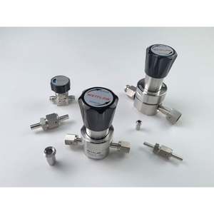 SS316L Entrada 200 Bar Single-Stage Nitrogênio Líquido Gás Pressão Regulador - Product Image 5