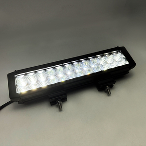 Barre lumineuse LED tout-terrain ADT 11,8'' super lumineuse 24 LED 72W Xenon Blanc 6000K, phare de conduite IP 67 pour tracteurs, SUV, camions - Product Image 6