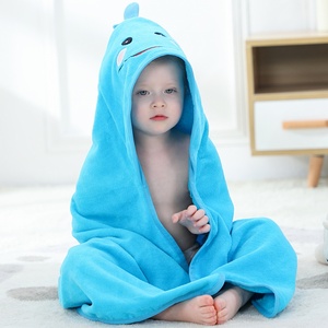 Ensemble <span class=keywords><strong>de</strong></span> serviettes <span class=keywords><strong>de</strong></span> bain pour <span class=keywords><strong>bébé</strong></span> Michley Factory Wholesale, 100% coton, avec capuche <span class=keywords><strong>de</strong></span> dinosaure mignonne et débarbouillette assortie (MOQ bas 1 pièce) - Product Image 5