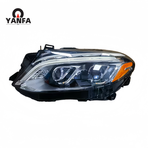 Pour mercedes-benz <span class=keywords><strong>GLE</strong></span> <span class=keywords><strong>AMG</strong></span> W166 phare 2015-2019 phare d'origine GLE320 <span class=keywords><strong>350d</strong></span> 250d 400 450 300d GLE63 43 USA lumière géométrique - Product Image 2
