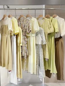 Nuovo abito estivo con stampa floreale a collo alto in vita stretto abbigliamento da donna in Stock - Product Image 4