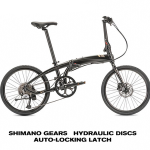 จักรยานพับได้ <span class=keywords><strong>Tern</strong></span> VergeD9 น้ำหนักเบาพิเศษ พกพาสะดวก เหมาะสำหรับผู้ใหญ่ ใช้ในรถไฟฟ้าใต้ดินได้ - Product Image 4